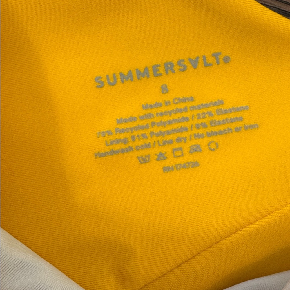 Summersalt Side Stroke One Shoulder Swimsuit - Picture 8 of 9